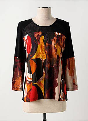 Tricou negru FRED SABATIER femeie