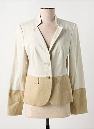 Sacou buzunare false bej WHITE LABEL femeie