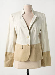 Sacou buzunare false bej WHITE LABEL femme