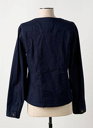 Jachete casual guler rotund albastru AGATHE & LOUISE femeie