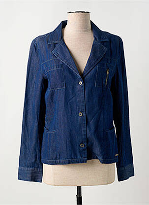 Jachete casual buzunare albastru AGATHE & LOUISE femeie