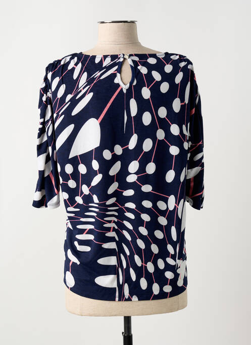 Tricou albastru MARBLE femeie