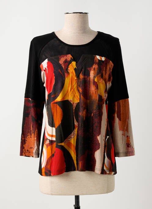 Tricou negru FRED SABATIER femeie