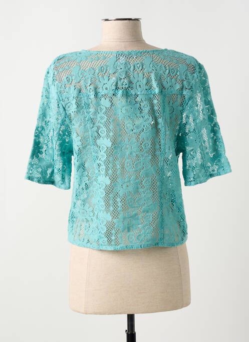 Vestă cu mâneci scurte albastru AGATHE & LOUISE femeie