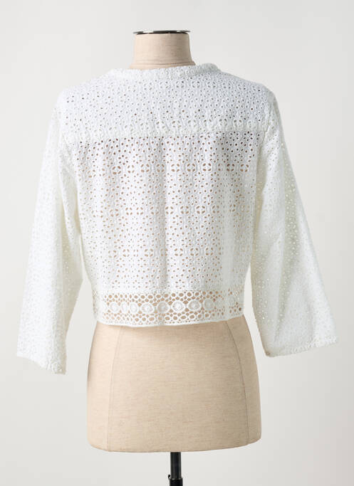 Vestă cu mâneci lungi alb AGATHE & LOUISE femeie