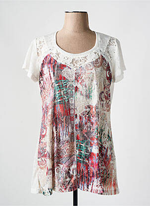 Tricou alb JEAN GABRIEL femeie