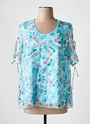 Tricou albastru CONCEPT K femeie