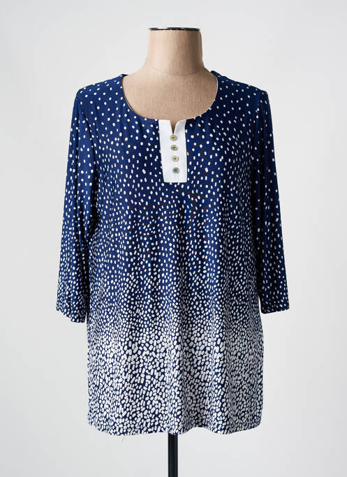 Tunică mâneci lungi albastru PLURIELLES femeie