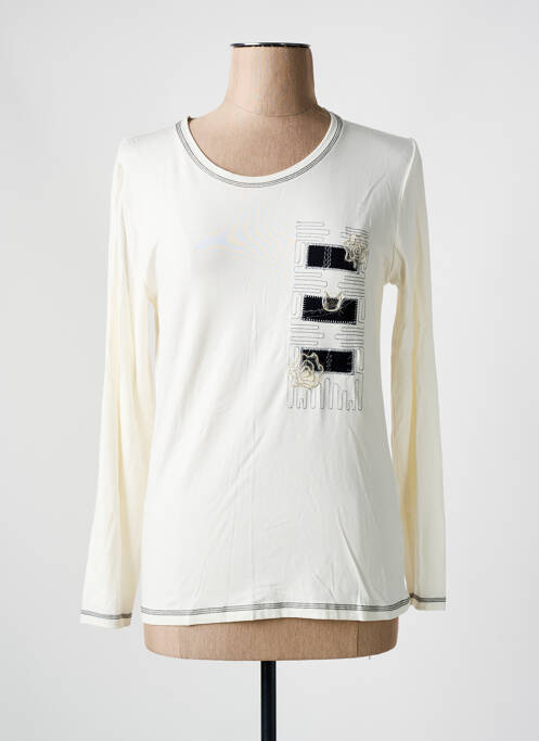 Tricou alb JEAN DELFIN femeie