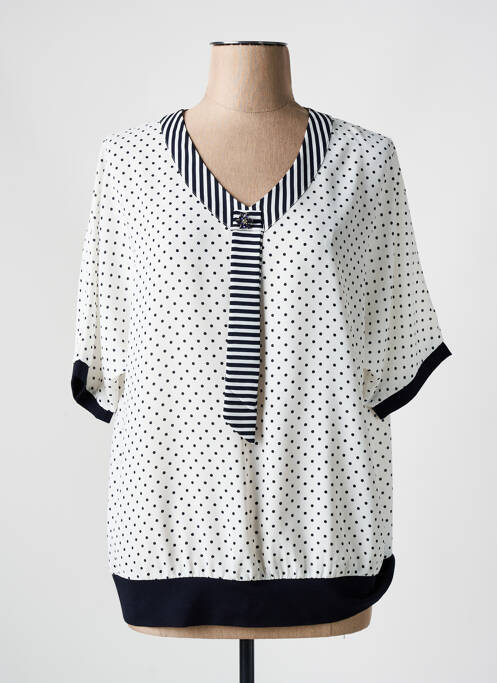 Bluză alb GUY DUBOUIS femeie