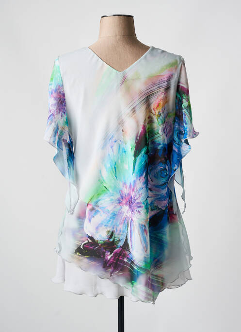 Tunică mâneci scurte albastru JEAN DELFIN femeie