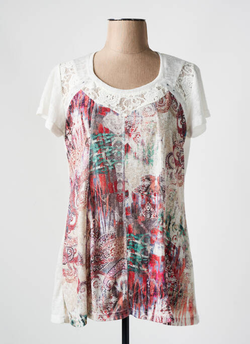 Tricou alb JEAN GABRIEL femeie