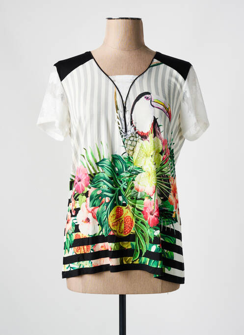 Tricou alb FRED SABATIER femeie