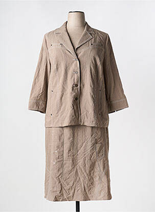 Set fustă maro GUY DUBOUIS femeie