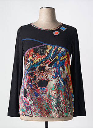 Top negru TELMAIL femeie