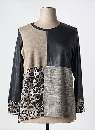 Pulover bej MERI & ESCA femeie