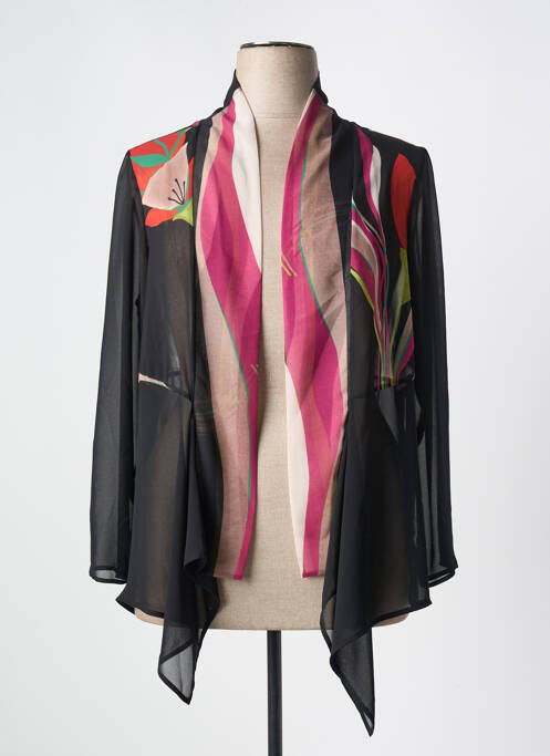 Vestă cu mâneci lungi negru GUY DUBOUIS femeie