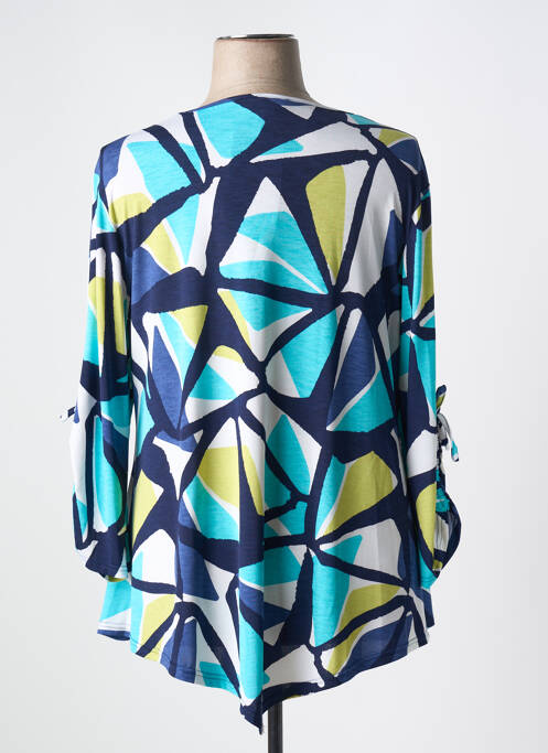 Tunică mâneci lungi albastru MARBLE femeie