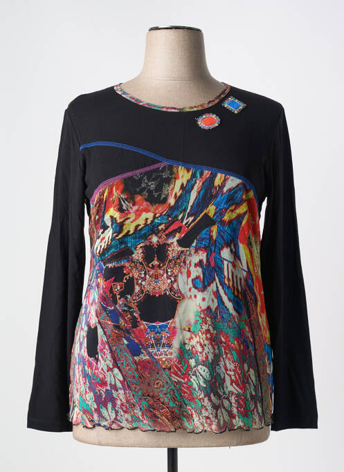 Top negru TELMAIL femeie