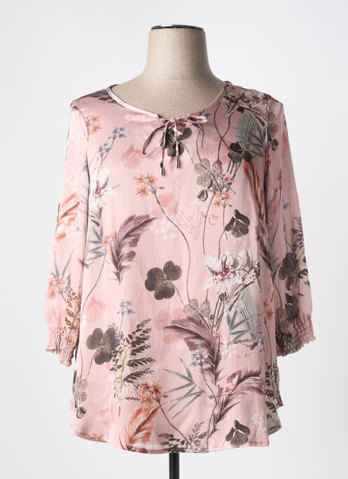 Tunică mâneci lungi roz FRED SABATIER femeie