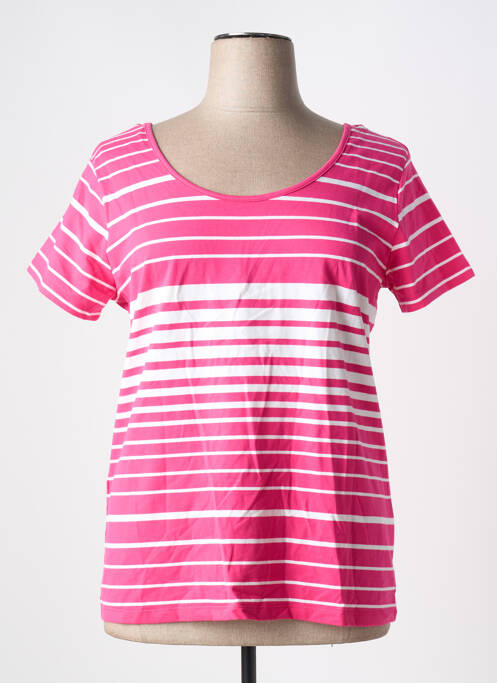 Tricou roz MARBLE femeie