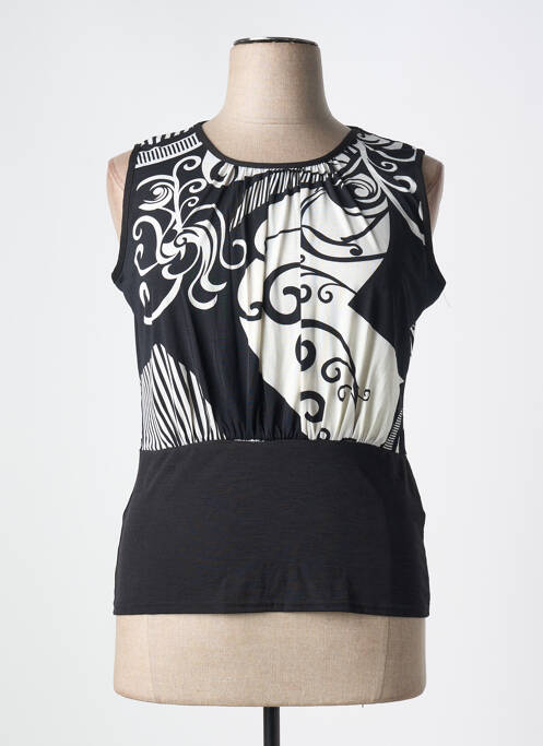 Maiou negru MARBLE femeie