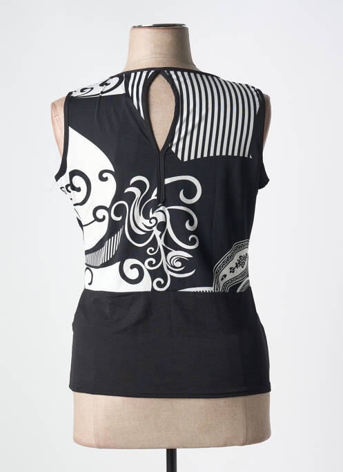 Maiou negru MARBLE femeie