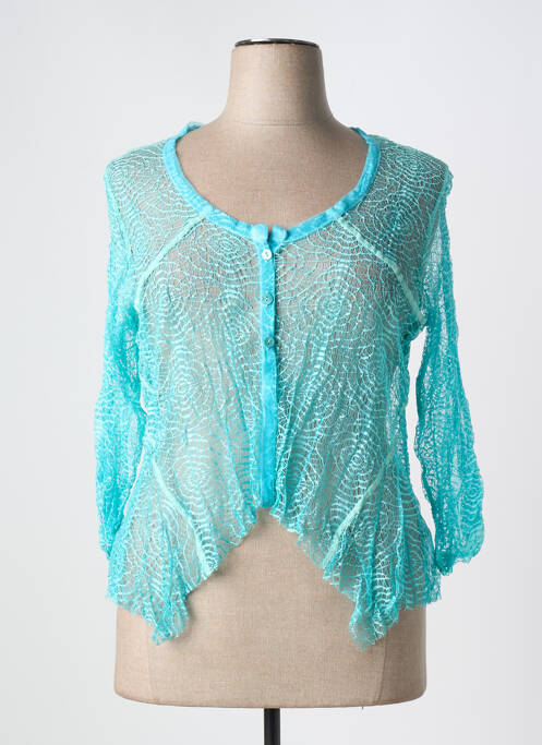 Vestă cu mâneci lungi albastru FRED SABATIER femeie