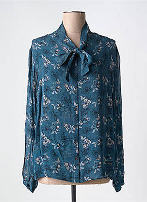 Cămașă imprimeu floral mâneci lungi verde AGATHE & LOUISE femeie