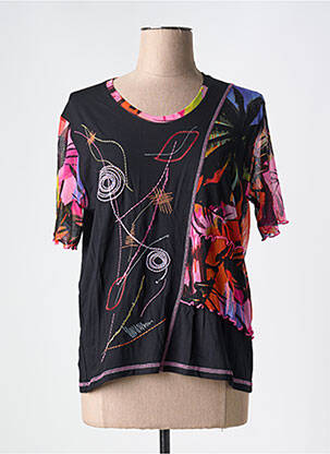 Top negru GRIFFON femeie