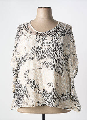 Tricou bej MERI & ESCA femeie