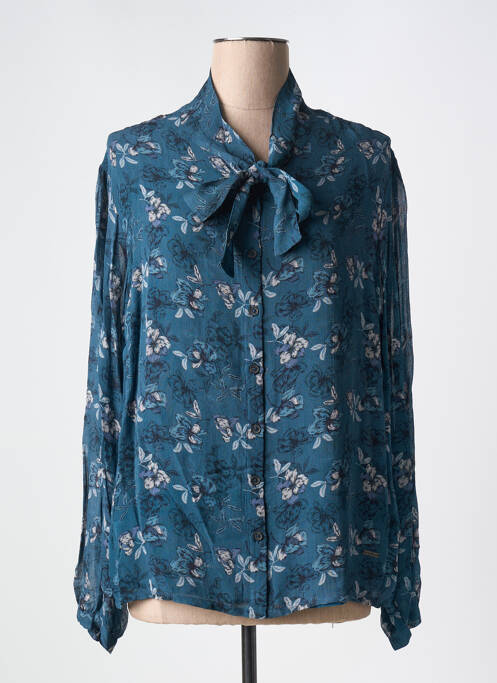 Cămașă imprimeu floral mâneci lungi verde AGATHE & LOUISE femme