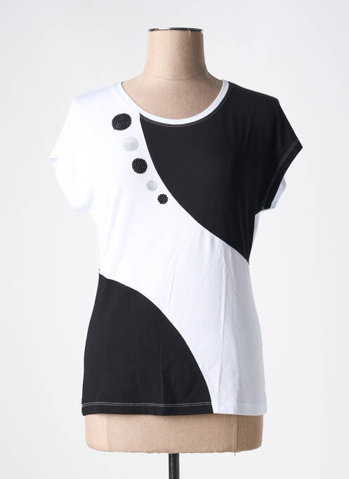 Tricou alb JEAN DELFIN femeie