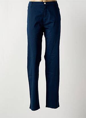 Pantalon slim albastru COWEST femeie