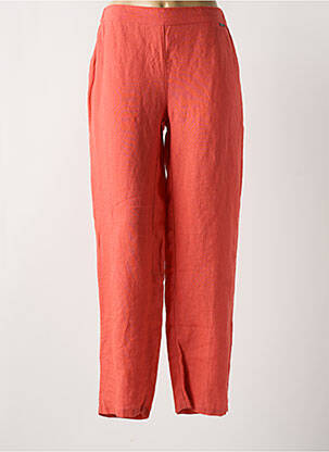 Pantalon drept portocaliu AGATHE & LOUISE femeie