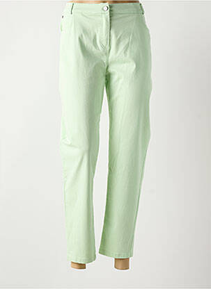Pantalon 7/8 verde GUY DUBOUIS femeie