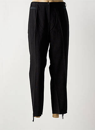 Pantalon 7/8 talie înaltă talie înaltă negru MERI & ESCA femeie