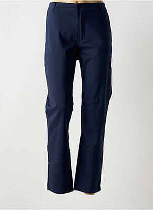 Pantalon chino albastru LEMON DRESS femeie