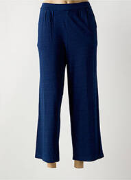 Pantalon 7/8 elasticitate mărime normală albastru L'ATELIER D'ANNA femme