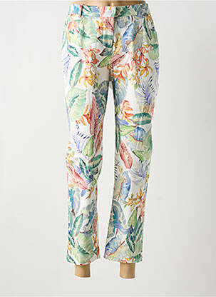 Pantalon slim bej GUY DUBOUIS femeie