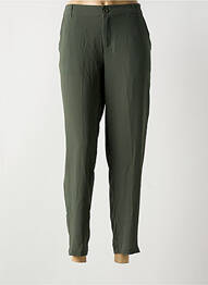 Pantalon 7/8 talie elastică mărime normală verde SURKANA femme