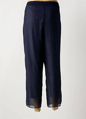 Pantalon 7/8 talie elastică mărime normală albastru MERI & ESCA femeie