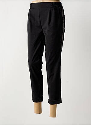 Pantalon trei sferturi negru FRED SABATIER femeie