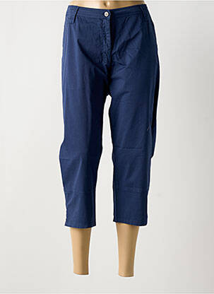 Pantalon trei sferturi albastru GUY DUBOUIS femeie