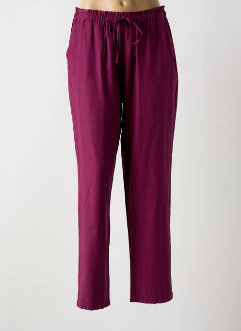 Pantalon drept violet SURKANA femeie