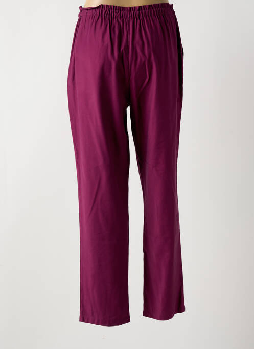 Pantalon drept violet SURKANA femeie