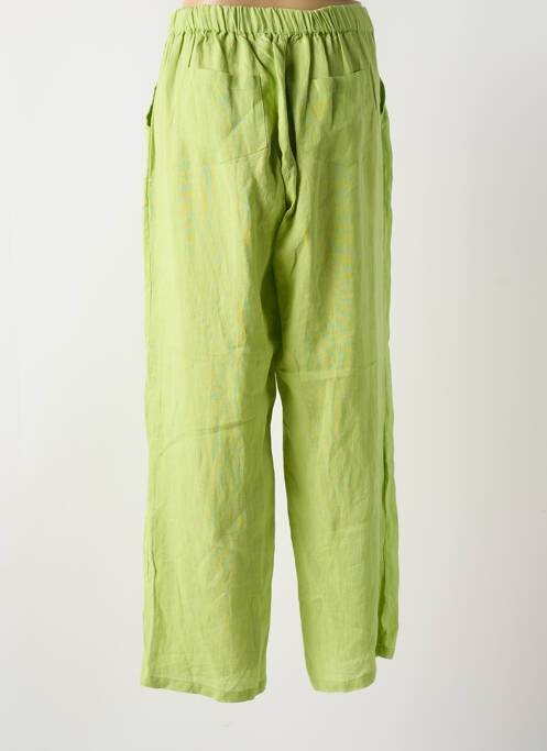 Pantalon drept verde AGATHE & LOUISE femeie