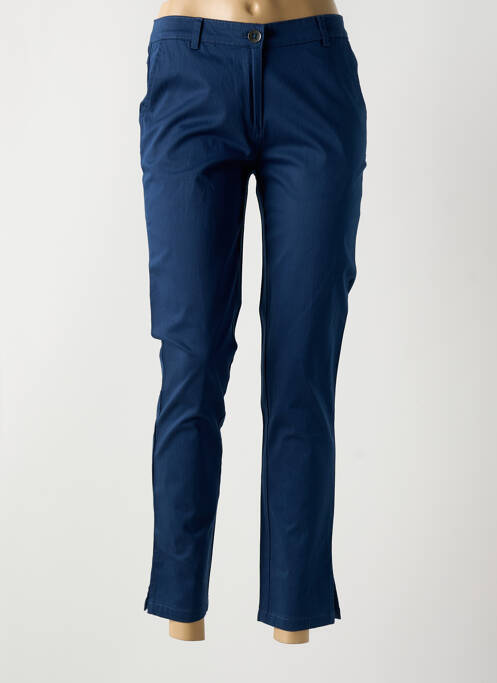 Pantalon chino albastru AGATHE & LOUISE femeie