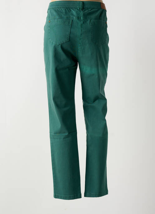 Blugi cu croială slim verde AGATHE & LOUISE femeie