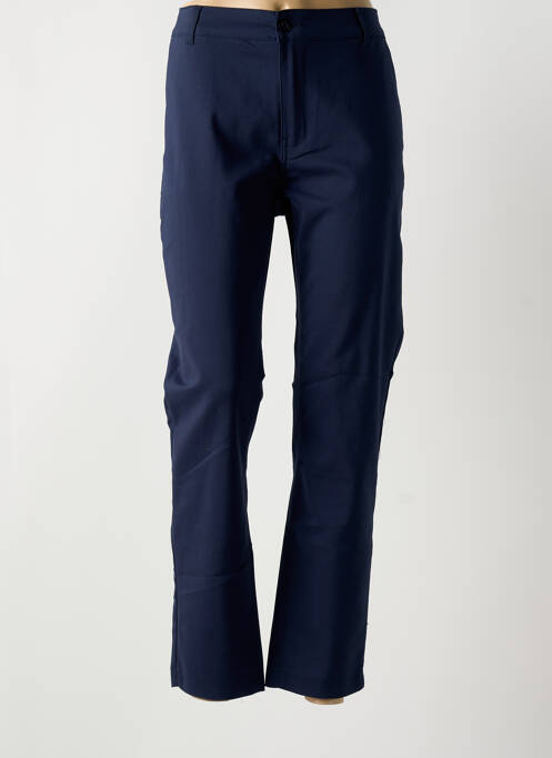 Pantalon chino albastru LEMON DRESS femeie